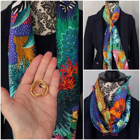 foulard hermes su amazon|Anneau de Foulard Hermès Scarves for Women .